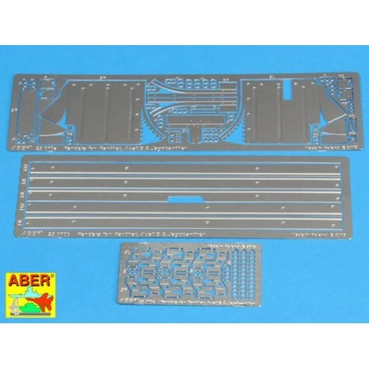 Fenders for Panther G, 1/25 - Aber Models 25010