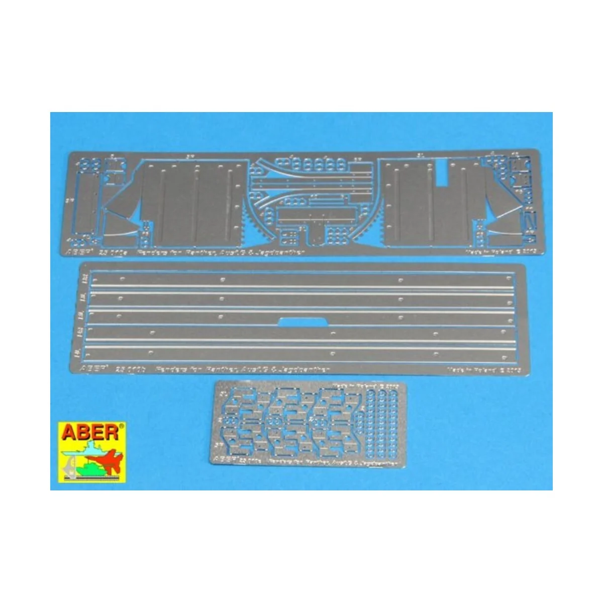 Fenders for Panther G, 1/25 - Aber Models 25010