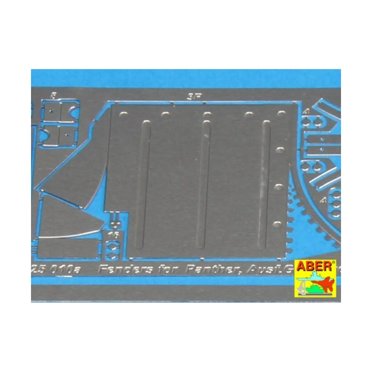 Fenders for Panther G, 1/25 - Aber Models 25010
