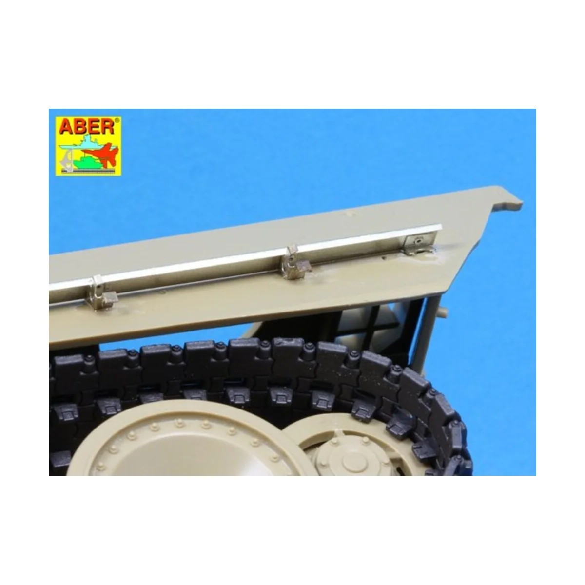 Fenders for Panther G, 1/25 - Aber Models 25010