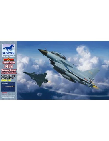 [NO_DESC] Chinese J-10S Fighter (Twins seats), 1/48 - Bronco Models...