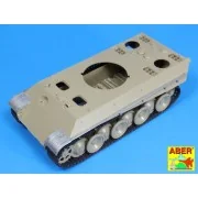 Fenders for Panther G, 1/25 - Aber Models 25010
