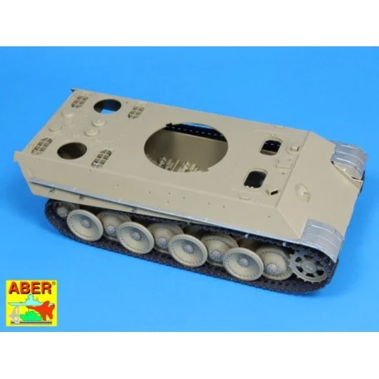 Fenders for Panther G, 1/25 - Aber Models 25010