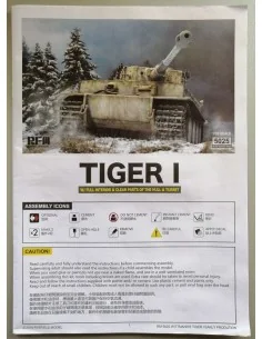 TIGER EARLY PRODUCTION W/FULL INTERIOR, 1/35 - Rye Field Model 5025 2