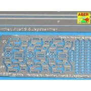 Fenders for Panther G, 1/25 - Aber Models 25010