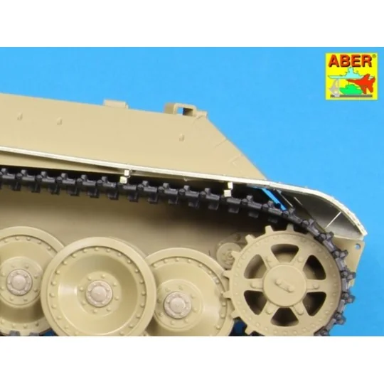 Fenders for Panther G, 1/25 - Aber Models 25010