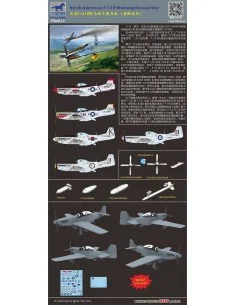 North American F-51D Mustang Korean War, 1/48 - Bronco Models FB4012 2