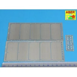 Side skirts for Panther G, 1/25 - Aber Models 25011