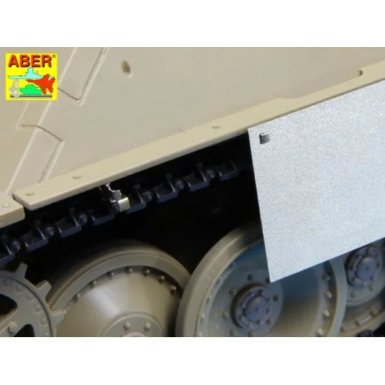 Side skirts for Panther G, 1/25 - Aber Models 25011 Side skirts for Panther G, 1/25 - Aber Models 25011