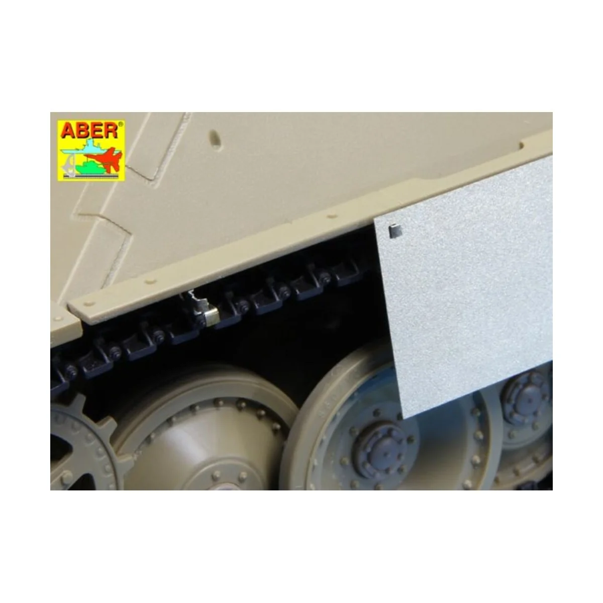 Side skirts for Panther G, 1/25 - Aber Models 25011 Side skirts for Panther G, 1/25 - Aber Models 25011