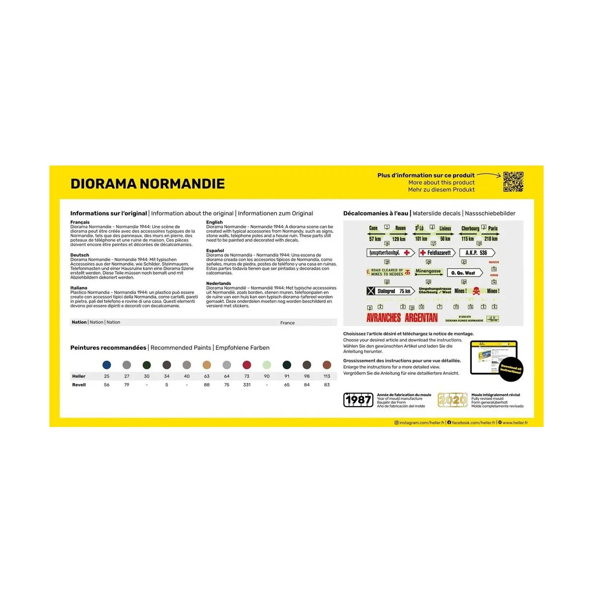 Diorama Normandie - Heller 81250
