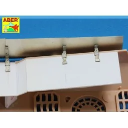 Side skirts for Panther A/D, 1/25 - Aber Models 25019