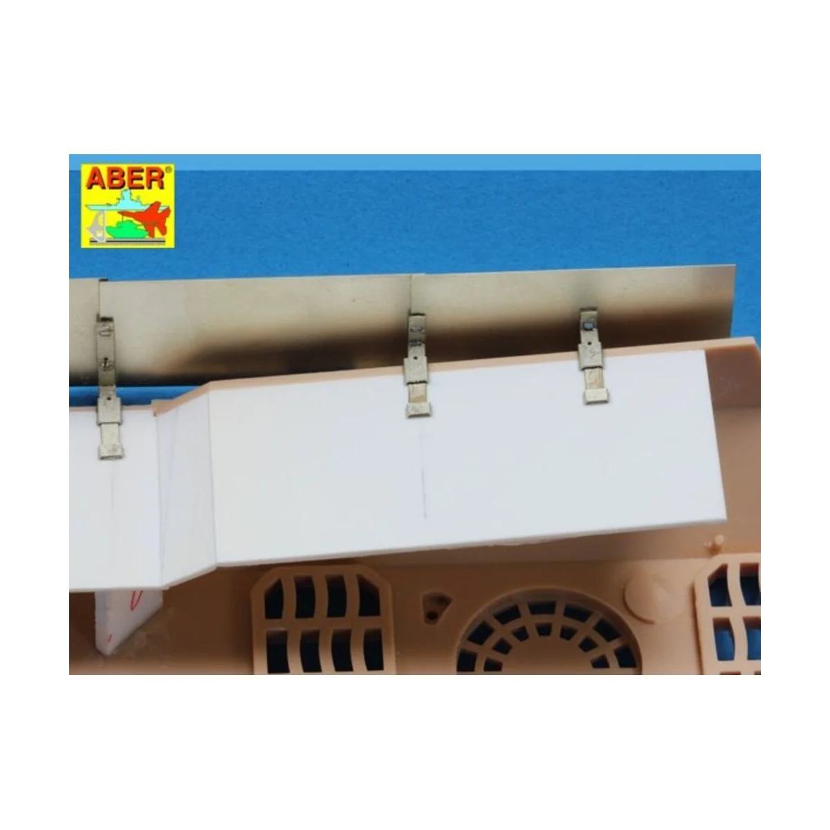 Side skirts for Panther A/D, 1/25 - Aber Models 25019 Side skirts for Panther A/D, 1/25 - Aber Models 25019