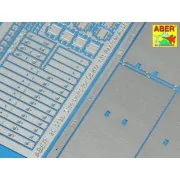 Side skirts for Panther A/D - Aber Models 25019