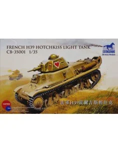 French H39 Hotchkiss light tank, 1/35 - Bronco Models CB35001