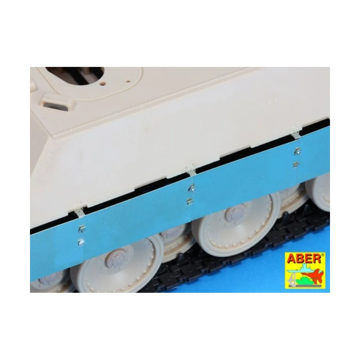 Side skirts for Panther A/D, 1/25 - Aber Models 25019 Side skirts for Panther A/D, 1/25 - Aber Models 25019