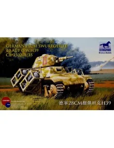 German 28cm Swurfgerat 40 Auf G.W.H39, 1/35 - Bronco Models CB35002