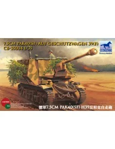 [NO_DESC] 7.5cm Pak40(Sf) auf Geschutzwagen 39H(f), 1/35 - Bronco M...