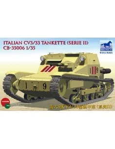 Italian CV L3/33 Tankette (Serie II), 1/35 - Bronco Models CB35006