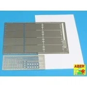 Side skirts for Panther A/D - Aber Models 25019