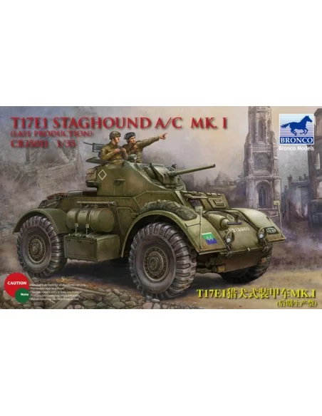 T17E1 Staghound Mk.I Late Production, 1/35 - Bronco Models CB35011