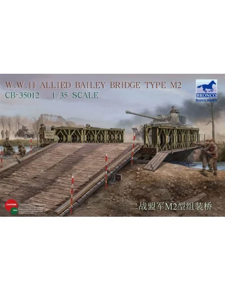 WWII Allied Bailey Bridge Type M2, 1/35 - Bronco Models CB35012