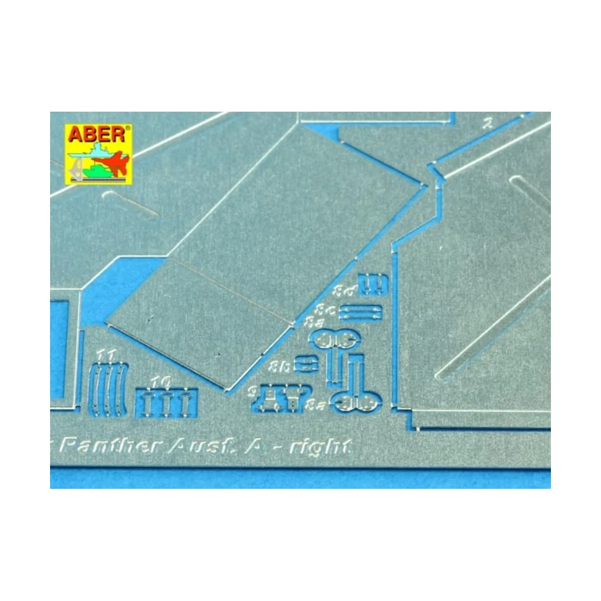 Rear boxes for (Sd.Kfz. 171) Panther Ausf.A, 1/25 - Aber Models 25020