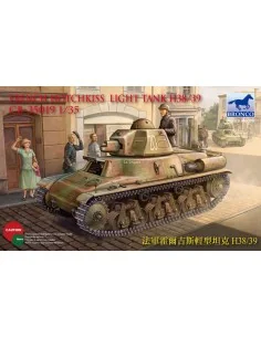 French H38/39 Light tank ( 2 versions), 1/35 - Bronco Models CB35019