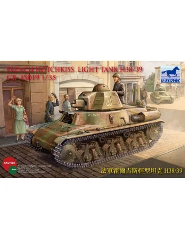 French H38/39 Light tank ( 2 versions), 1/35 - Bronco Models CB35019