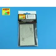 Rear boxes for (Sd.Kfz. 171) Panther Ausf.A, 1/25 - Aber Models 25020