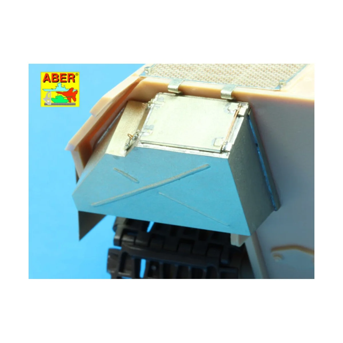 Rear boxes for (Sd.Kfz. 171) Panther Ausf.A, 1/25 - Aber Models 25020