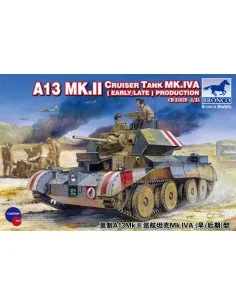 A13 Mk.II Cruiser Tank Mk.IVA(Early/Late Production, 1/35 - Bronco ...