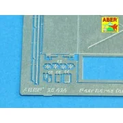 Rear boxes for (Sd.Kfz. 171) Panther Ausf.A, 1/25 - Aber Models 25020