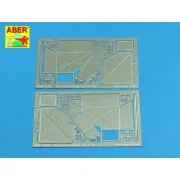 Rear boxes for (Sd.Kfz. 171) Panther Ausf.A, 1/25 - Aber Models 25020