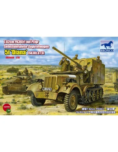 SdKfz 6(5t) Diana, 1/35 - Bronco Models CB35038