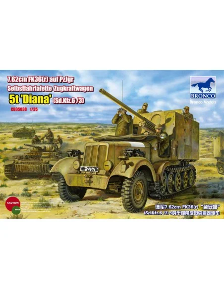 [NO_DESC] SdKfz 6(5t) Diana, 1/35 - Bronco Models CB35038