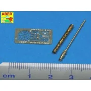 MG34 barrel, 1/25 - Aber Models 25 L-02