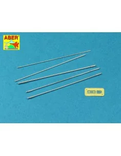 Set of US Army MS antennas to MP-48 base, 1/16 - Aber Models 16055 2