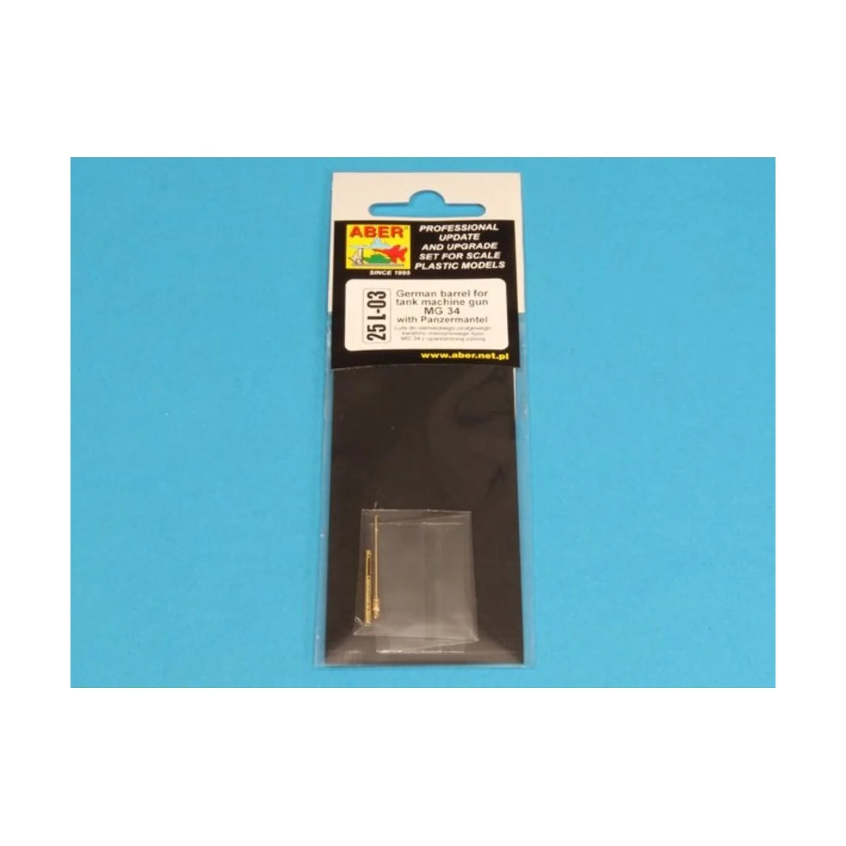 Barrel for German tank MG 34 - Aber Models 25 L-03