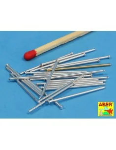 Panzer IV track link pins x 25 pcs., 1/16 - Aber Models 16 068A 2