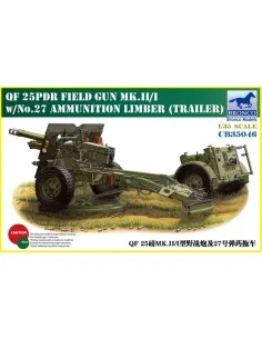 QF 25pdr Field Gun Mk.II/I, 1/35 - Bronco Models CB35046