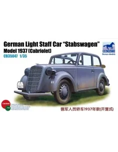 German Light Staff Car Stabswagen Mod. 1937 (Cabriolet), 1/35 - Bro...