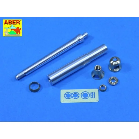 German 88 mm KwK 36 L/56 Tiger I Early Barrel - Aber Models 25 L-04