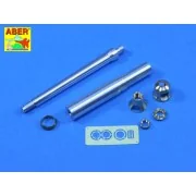 German 88 mm KwK 36 L/56 Tiger I Early Barrel, 1/25 - Aber Models 2... German 88 mm KwK 36 L/56 Tiger I Early Barrel, 1/25 - Aber Models 2...
