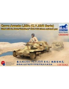 Carro Armato L35/c(C.V.33/II Serie)Fitte with the Swiss"Solothurn"S...