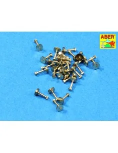 Imitation of Hexagonal bolts 1, 55 mm x 30 pcs., 1/16 - Aber Models... 2