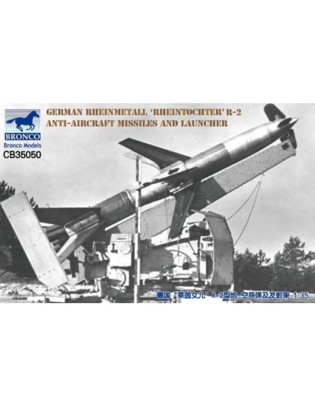 German Rheinmetall'Rheintochter R-2 anti-aircraft missiles a.launch...