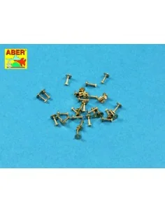 Turned Hexagonal bolts (1, 34x2, 60mm) x 30 pcs., 1/16 - Aber Model... 2