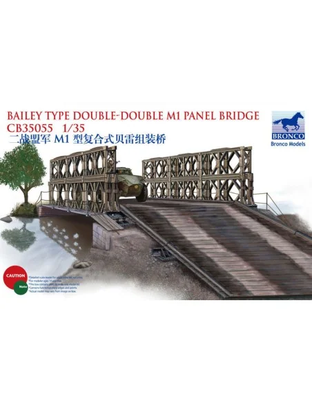 Bailey Type Double-Double M1 Panel Bridg, 1/35 - Bronco Models CB35055