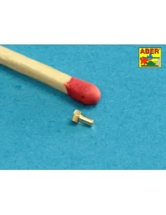 Turned imitation of Hexagonal bolts 1, 75 x 2, 20 mm x 25 pcs., 1/1... 2